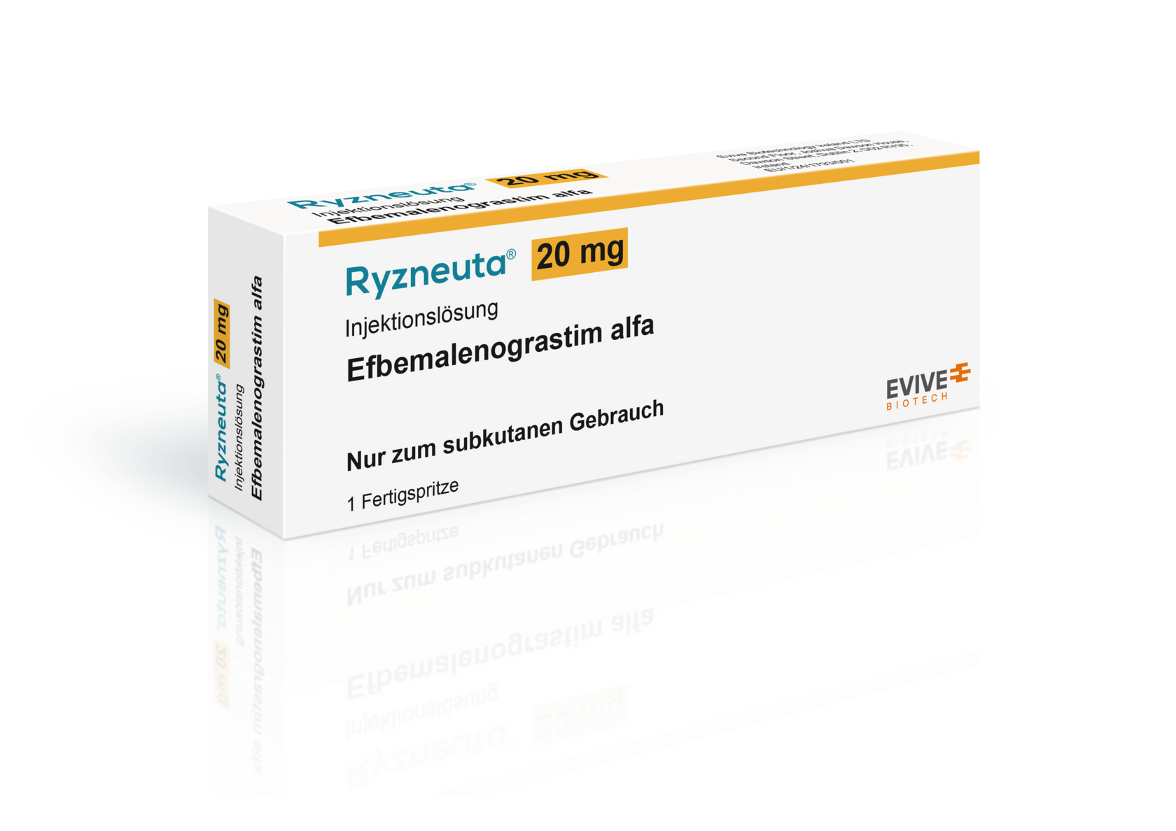 Packshot Ryzneuta 20 mg Injektionslösung