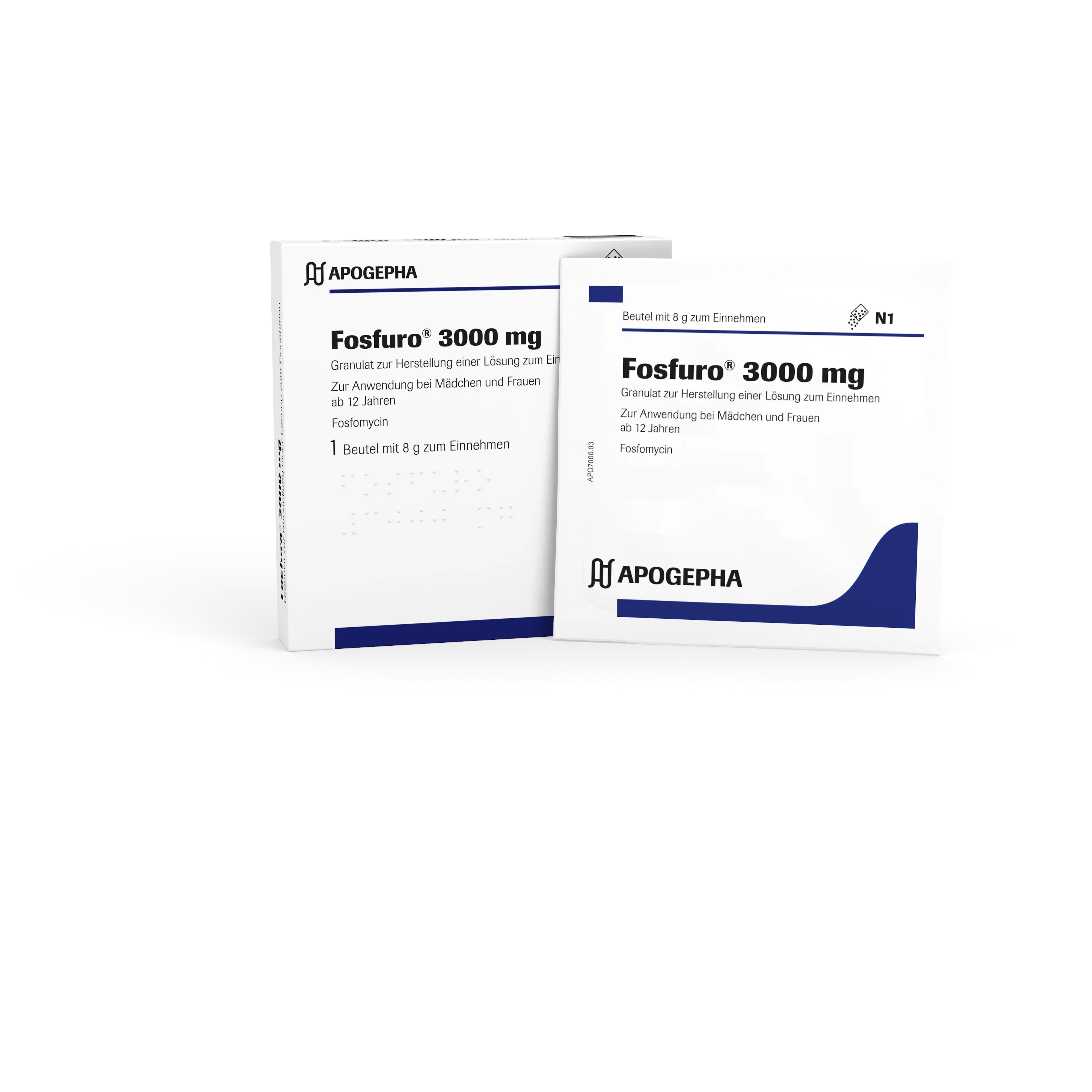 Packshot von Fosfuro® 3000 mg