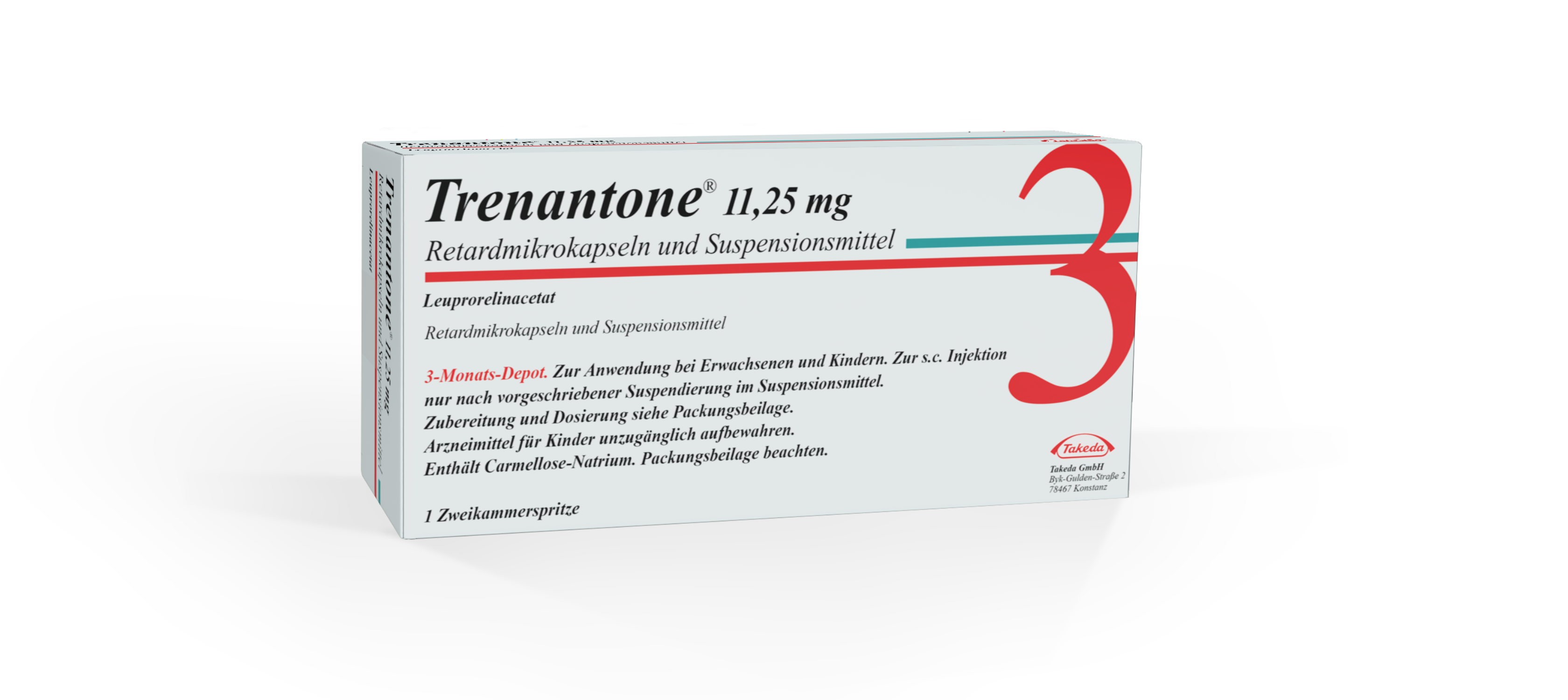 Packshot von Trenantone® 11,25 mg.